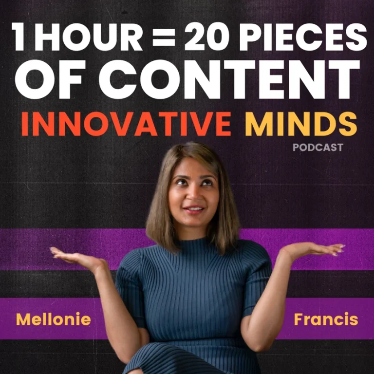 Episode 29: 1 hour = 20 pieces of content